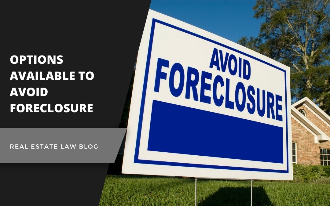 Options Available to Avoid Foreclosure
